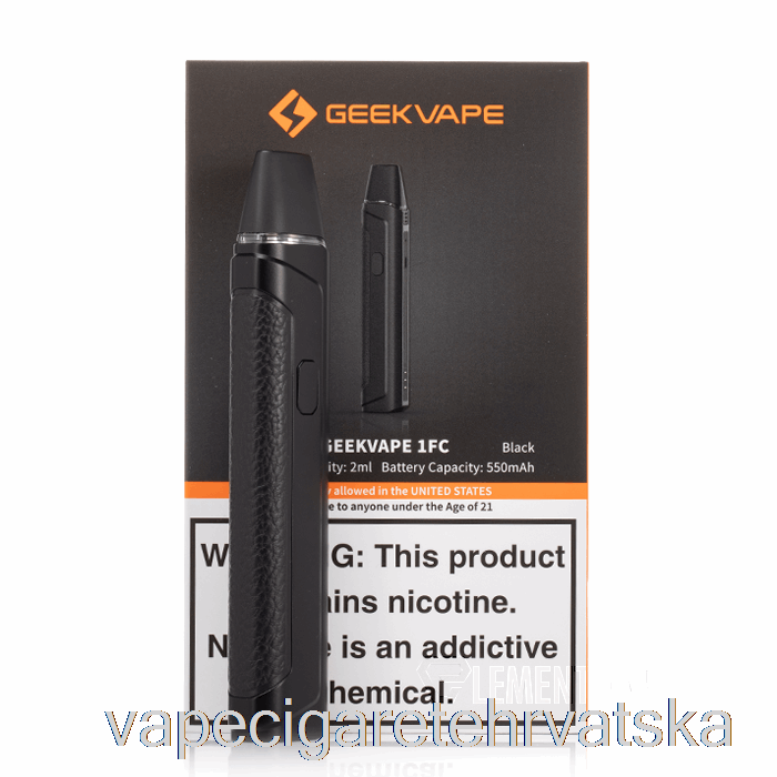 Vape Cigarete Geek Vape Aegis One & 1fc Pod Sustav [1fc] Crna